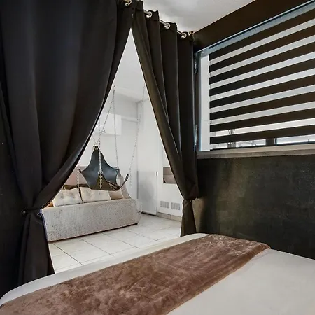 شقة Village Naturiste R4n - La Beach&club Luxe آجد