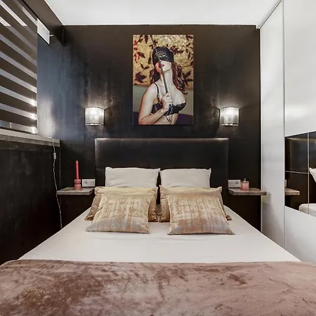 Club Luxe - Proche - Parking - Climatisation - Village Naturiste Apartamento