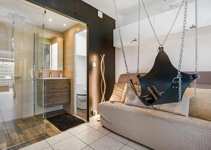 Villa Beach Club Luxe - Proche Plage - Parking - Climatisation - Village Naturiste *