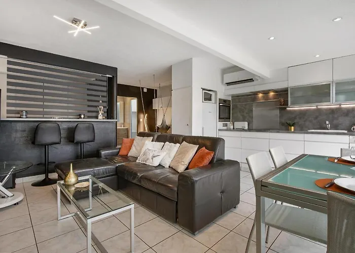 Appartement Villa Beach Club Luxe - Proche Plage - Parking - Climatisation - Village Naturiste Agde