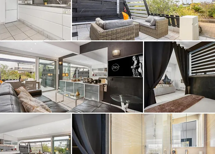 Villa Beach Club Luxe - Proche Plage - Parking - Climatisation - Village Naturiste Apartment